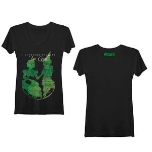 Wicked: The Musical – Women's For Good V-Neck Tee